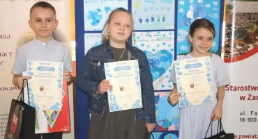 „Z mocą serca – na niebiesko dla autyzmu”. Finał wyjątkowych konkursów w Zambrowie [FOTO] 