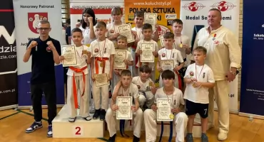 Karatecy z Mazowiecko-Podlaskiego Klubu Karate wywalczyli trzynaście medali w Kleosinie [FOTO]