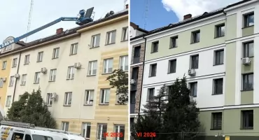 Trwa modernizacja energetyczna siedziby Starostwa Powiatowego i Urzędu Miasta Zambrów [FOTO]