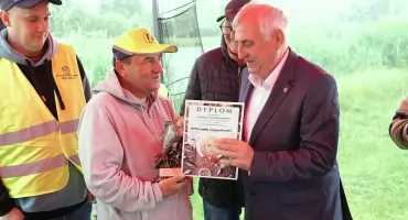 Mirosław Zajączkowski zwycięzcą Zawodów Wędkarskich o Puchar Burmistrza Miasta Zambrów [FOTO+VIDEO]