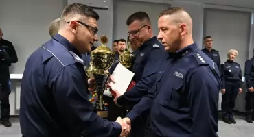 Krzysztof Rosa z zambrowskiej policji wygrał wojewódzki turniej [FOTO]