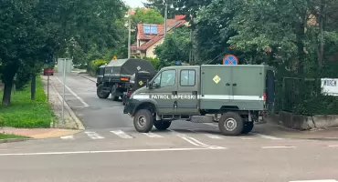 Odnaleziono minę przeciwpancerną. Ewakuowano 150 osób i komendę policji
