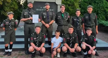 Zambrowscy harcerze ZHR rosną w siłę. Zastęp „Żubry” przekształcił się w drużynę „Forestum” [FOTO]