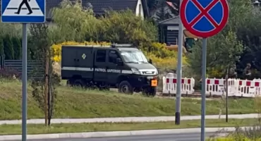 Pocisk artyleryjski na budowie. Ewakuowano 86 osób