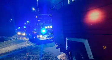 Wypadek w Grądach-Woniecku. Kierujący trafił do szpitala