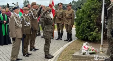 Podlascy Terytorialsi uczcili rocznicę śmierci mjr. Tabortowskiego ps. Bruzda [FOTO]