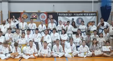 Młodzi karatecy z powiatu zambrowskiego trenowali na obozie sportowym [FOTO+VIDEO]