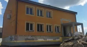 Trwają prace przy świetlicy w Porytem-Jabłoni [FOTO]