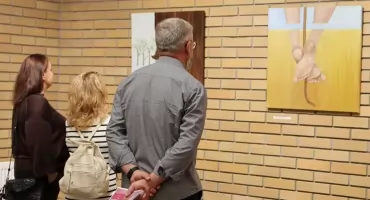 Malarstwo Eweliny Marii Policińskiej można zobaczyć w Galerii Labirynt w Zambrowie [FOTO]