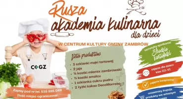 Ruszyły zapisy do Akademii Kulinarnej dla dzieci w Woli Zambrowskiej