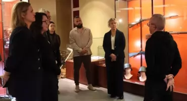 Delegacja z Islandii odwiedziła Muzeum Historyczne w Zambrowie [FOTO]