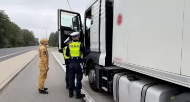 Kierował ciężarówką bez uprawnień. 48-latek odpowie przed sądem [FOTO]