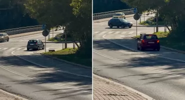 Zmiana organizacji ruchu na jednym ze skrzyżowań w Zambrowie. Kierowcy nie kryją zdenerwowania [FOTO+VIDEO] 