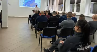 Polarnik Marek Kamiński odwiedził Zakład Karny w Czerwonym Borze [FOTO]